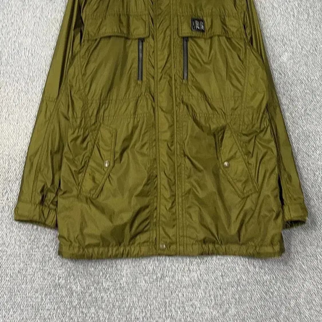 코오롱 윈드스토퍼 등산 카키 바람막이 100 상품이미지4