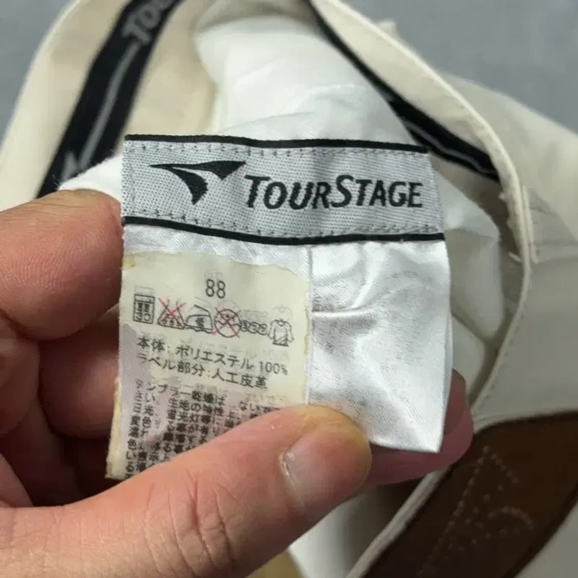 투어스테이지 화이트 골프 팬츠 34 상품이미지5