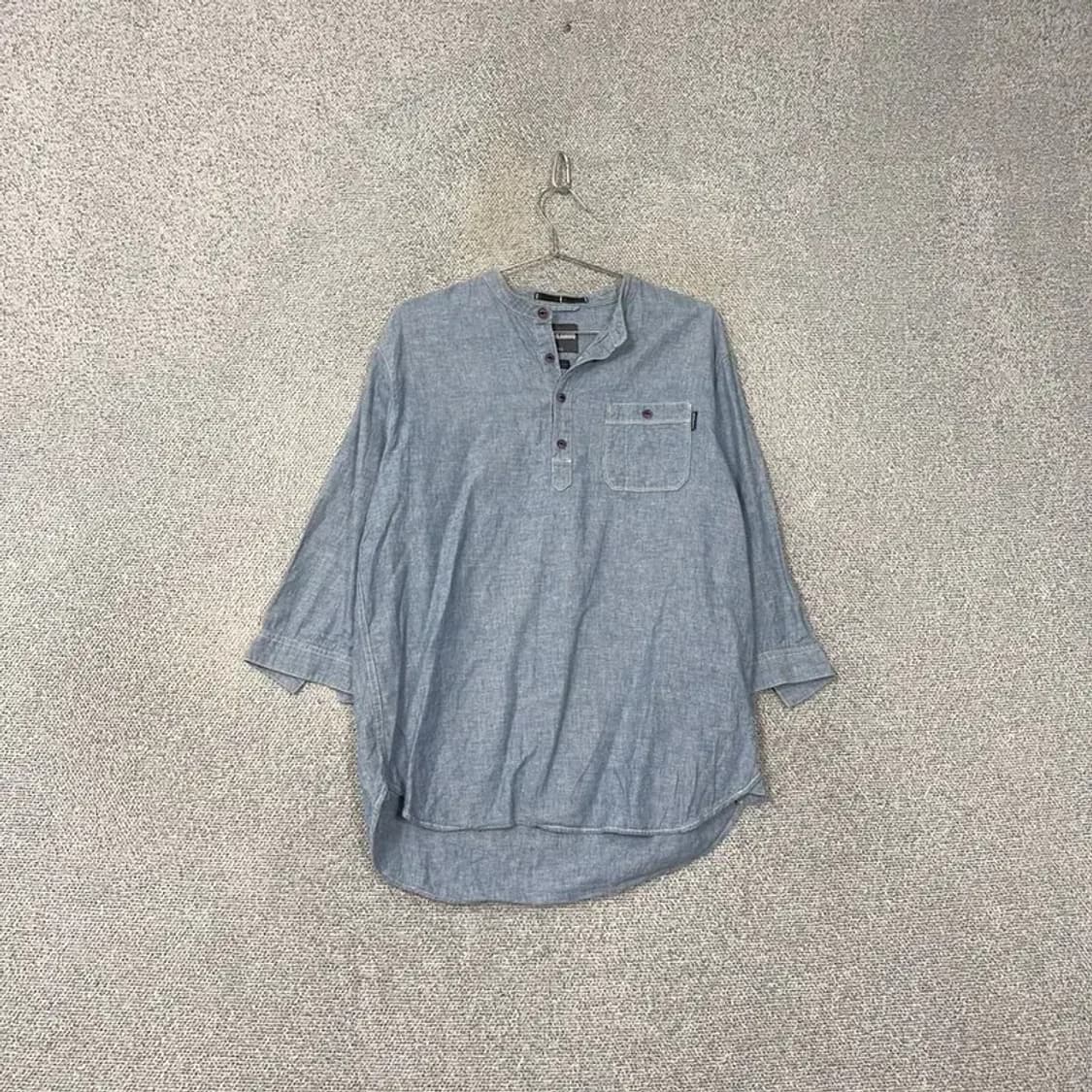 버커루 7부 데님 셔츠 XL 상품이미지1