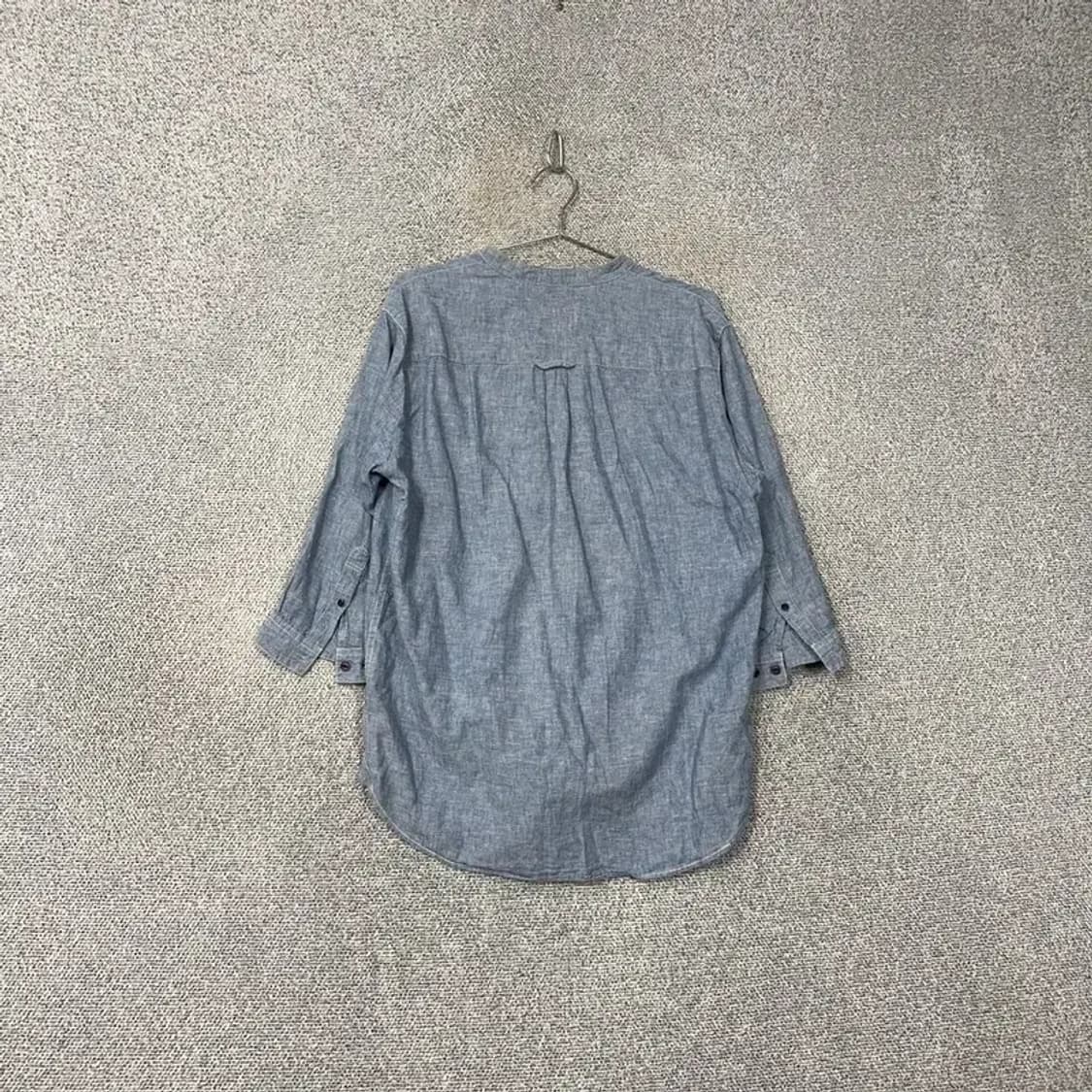 버커루 7부 데님 셔츠 XL 상품이미지2