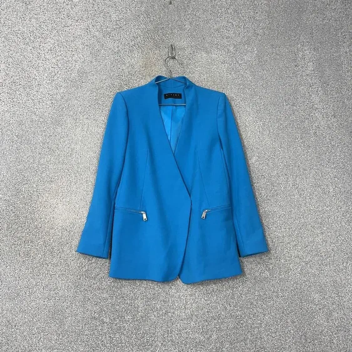 시슬리 여성 블루 블레이저 자켓 44 상품이미지1