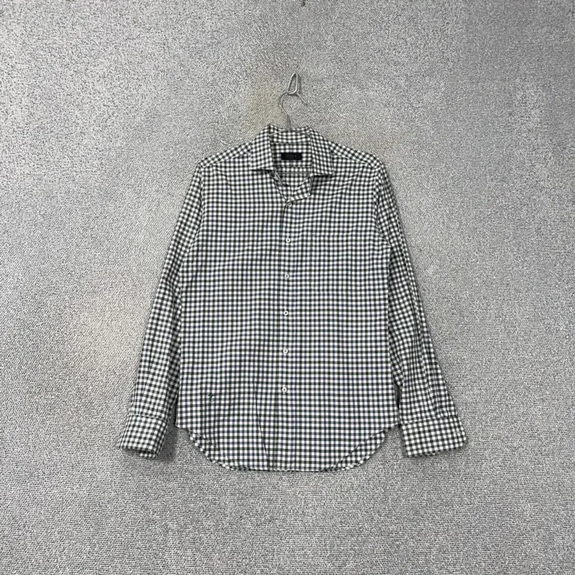 한섬 타임 캐주얼 체크 셔츠 40 상품이미지1