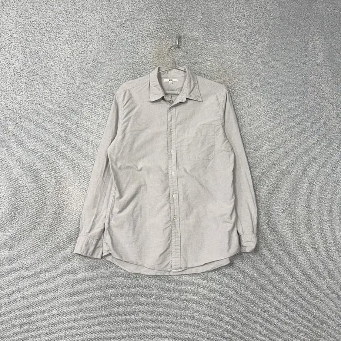 유니클로 라이트 그레이 셔츠 L 상품이미지1