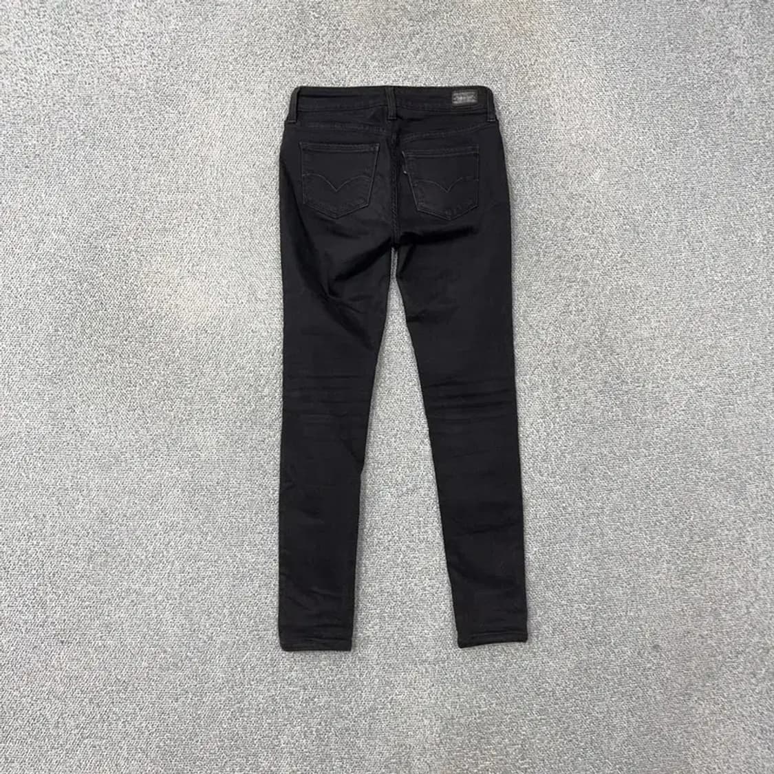 리바이스 여성 블랙 청바지 26 32 상품이미지2