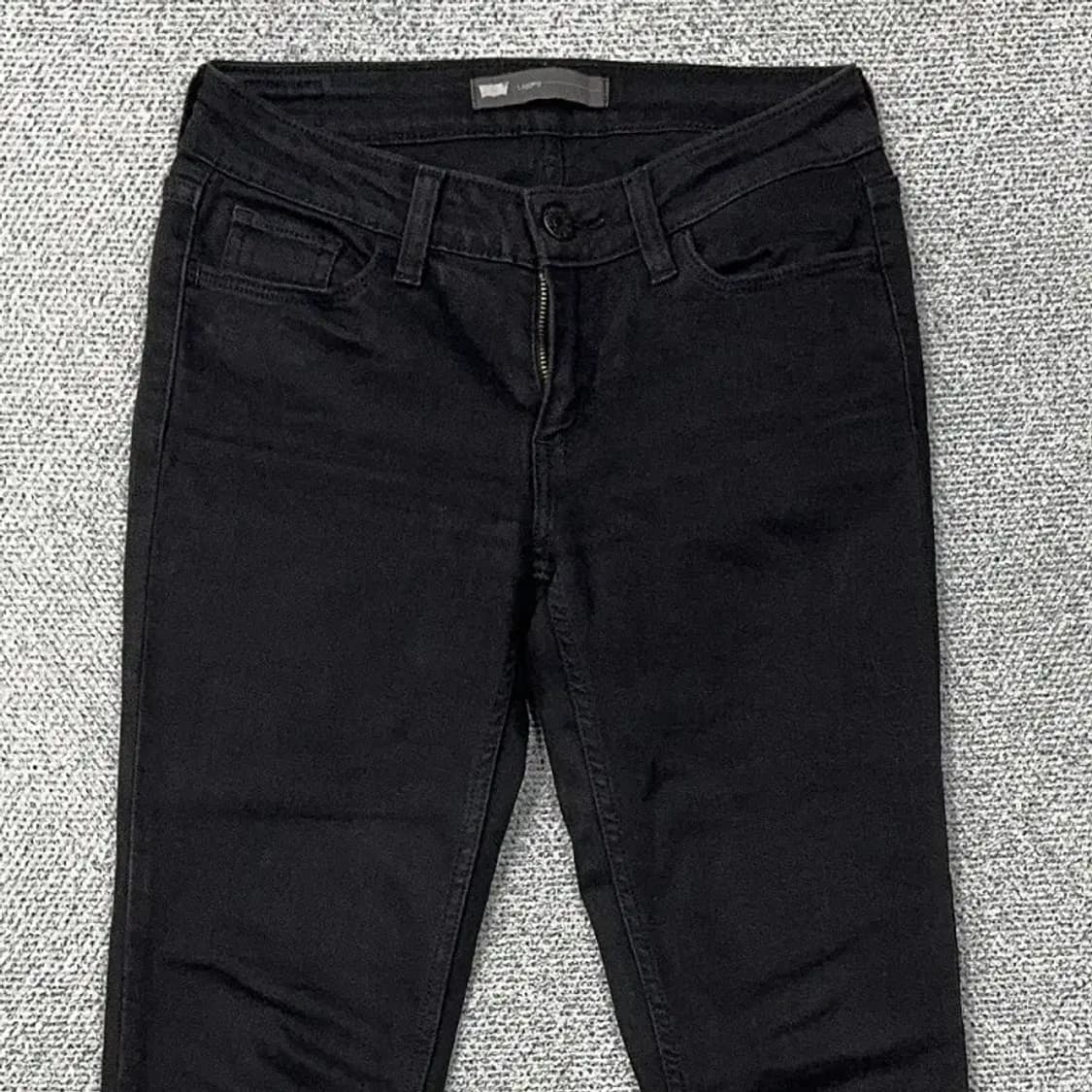 리바이스 여성 블랙 청바지 26 32 상품이미지3
