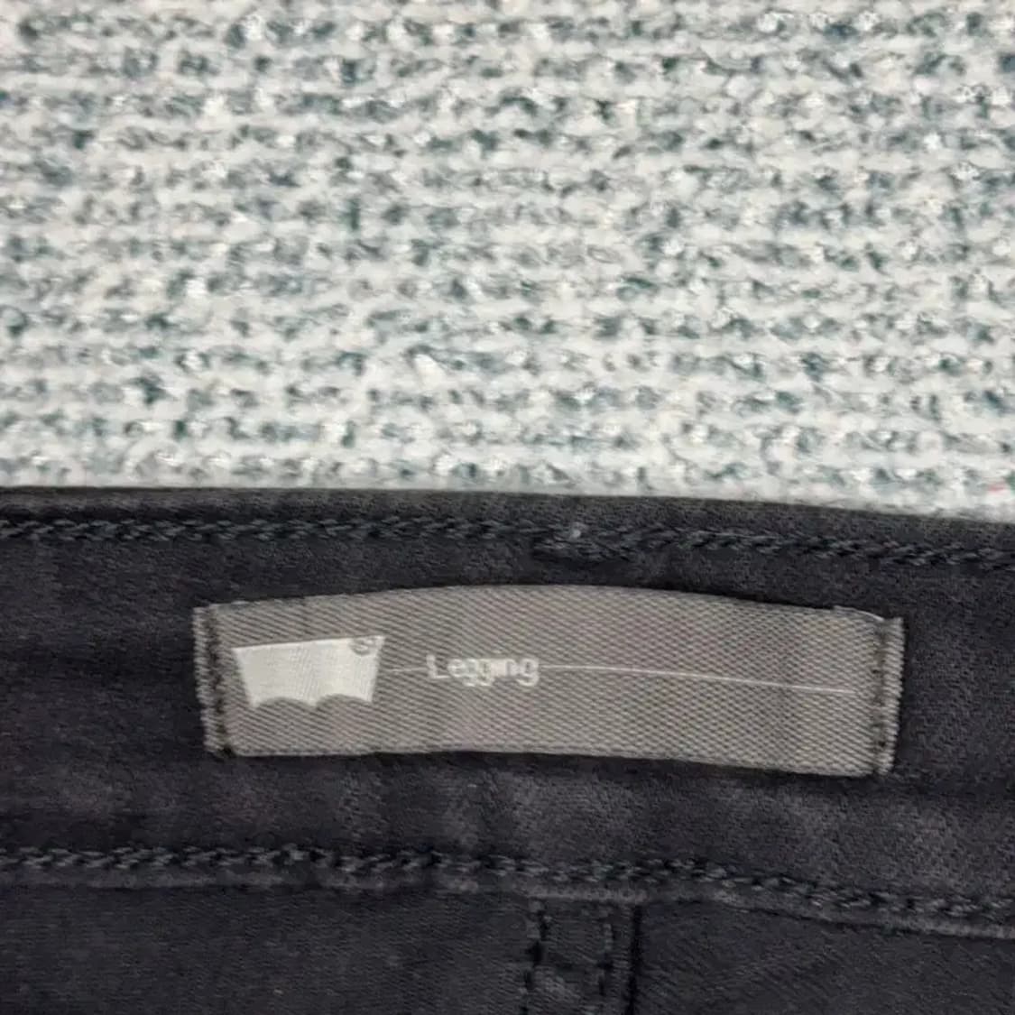 리바이스 여성 블랙 청바지 26 32 상품이미지6