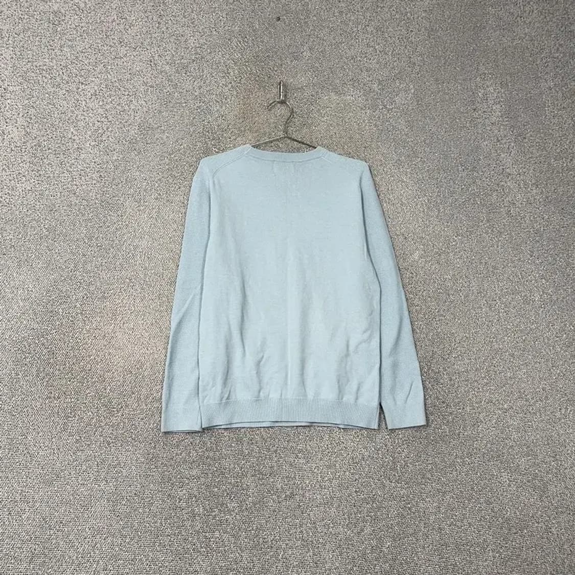 지오지아 라이트 블루 니트 100 상품이미지2