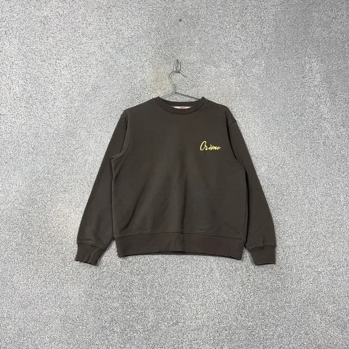 에잇세컨즈 로고 그레이 맨투맨 XS 상품이미지1