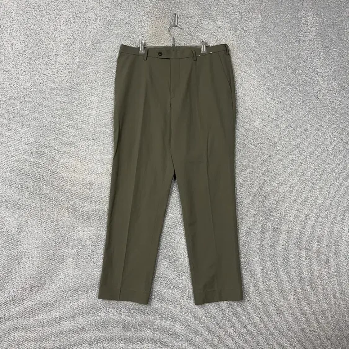 유니클로 카키 슬렉스 팬츠 35 상품이미지1