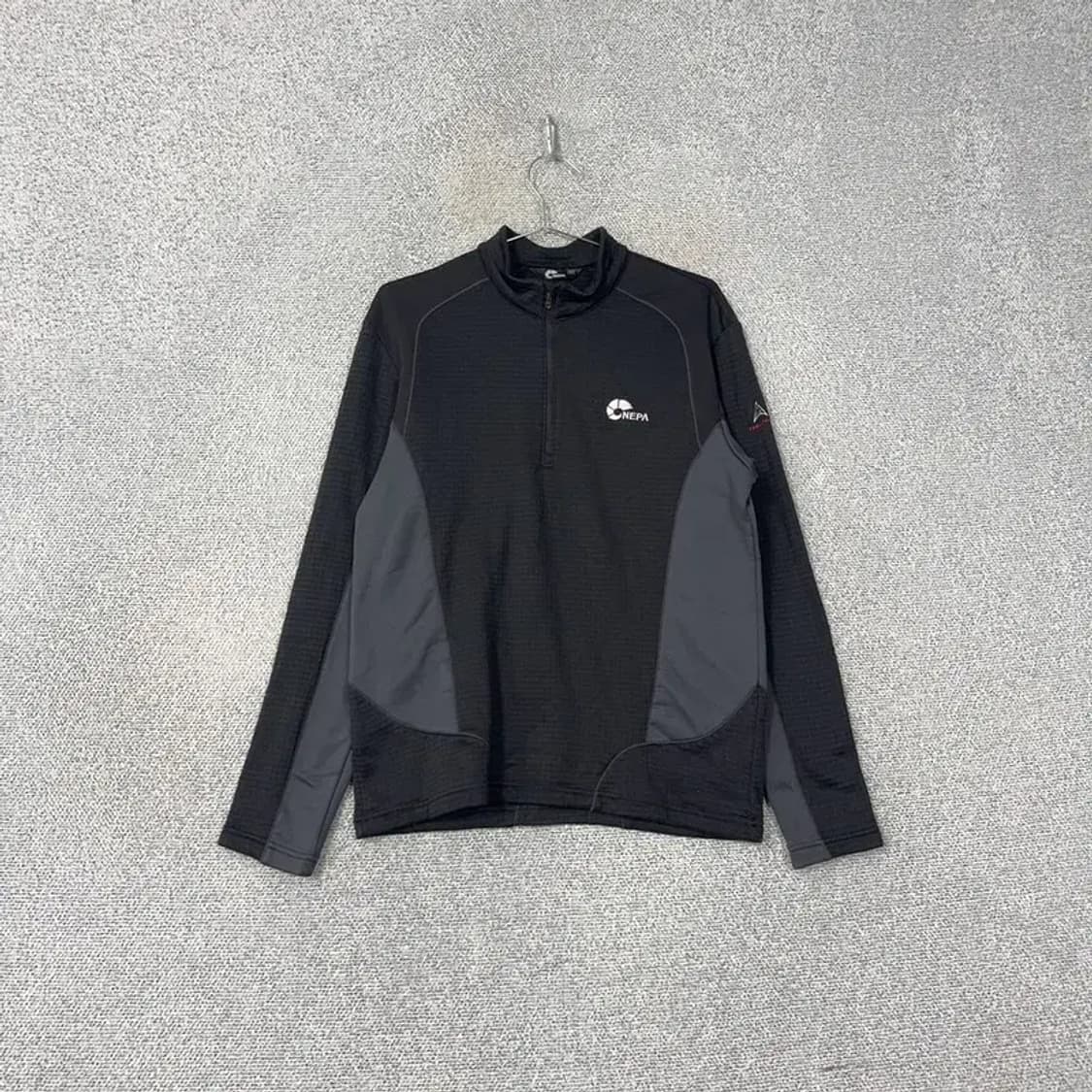 네파 등산 그레이 반집업 긴팔티 100 상품이미지1