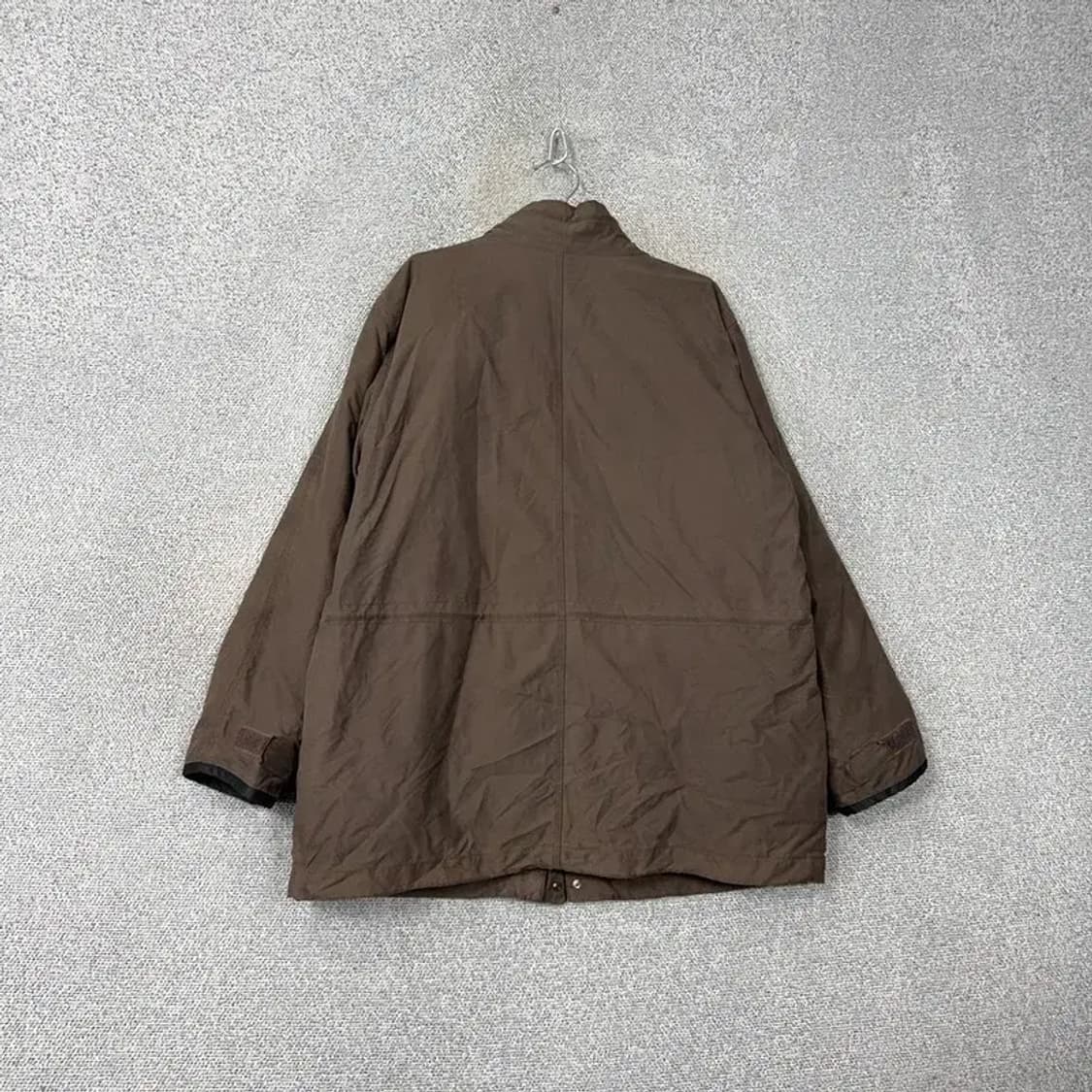 라코스테 브라운 남성 캐주얼 래빗퍼 덕다운 카키 점퍼 자켓 105 상품이미지2