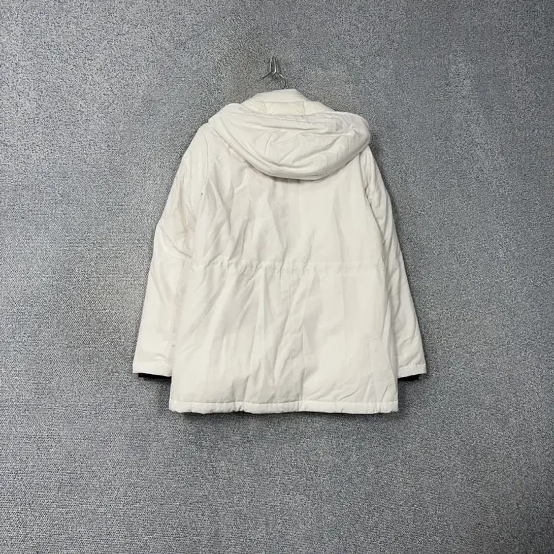 디스커버리 크림 화이트 구스다운 거위털 패딩 점퍼 100 상품이미지2