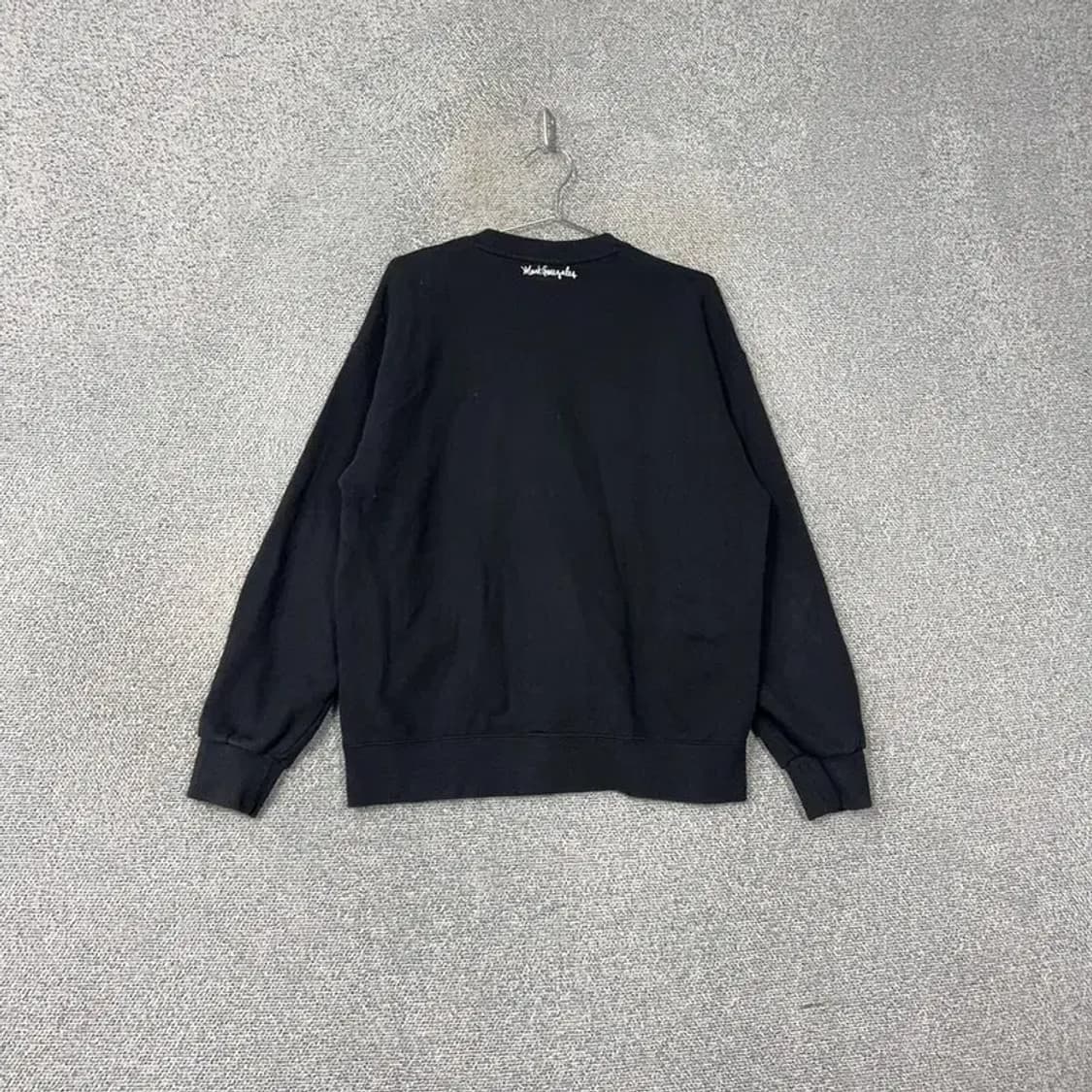 마크곤잘레스 빅로고 프린팅 블랙 맨투맨 S 상품이미지2