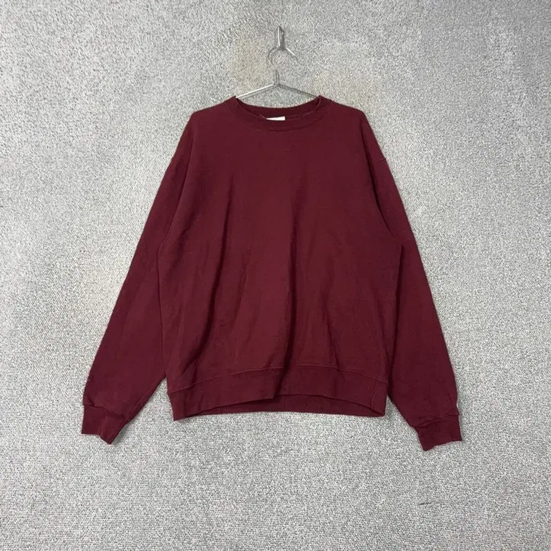 챔피온 베이직 버건디 맨투맨 L 상품이미지1