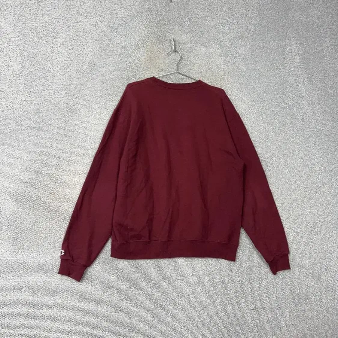 챔피온 베이직 버건디 맨투맨 L 상품이미지2