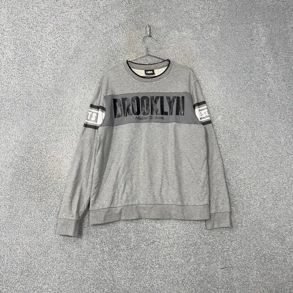 NBA 브룩클린 그레이 맨투맨 XL 상품이미지1