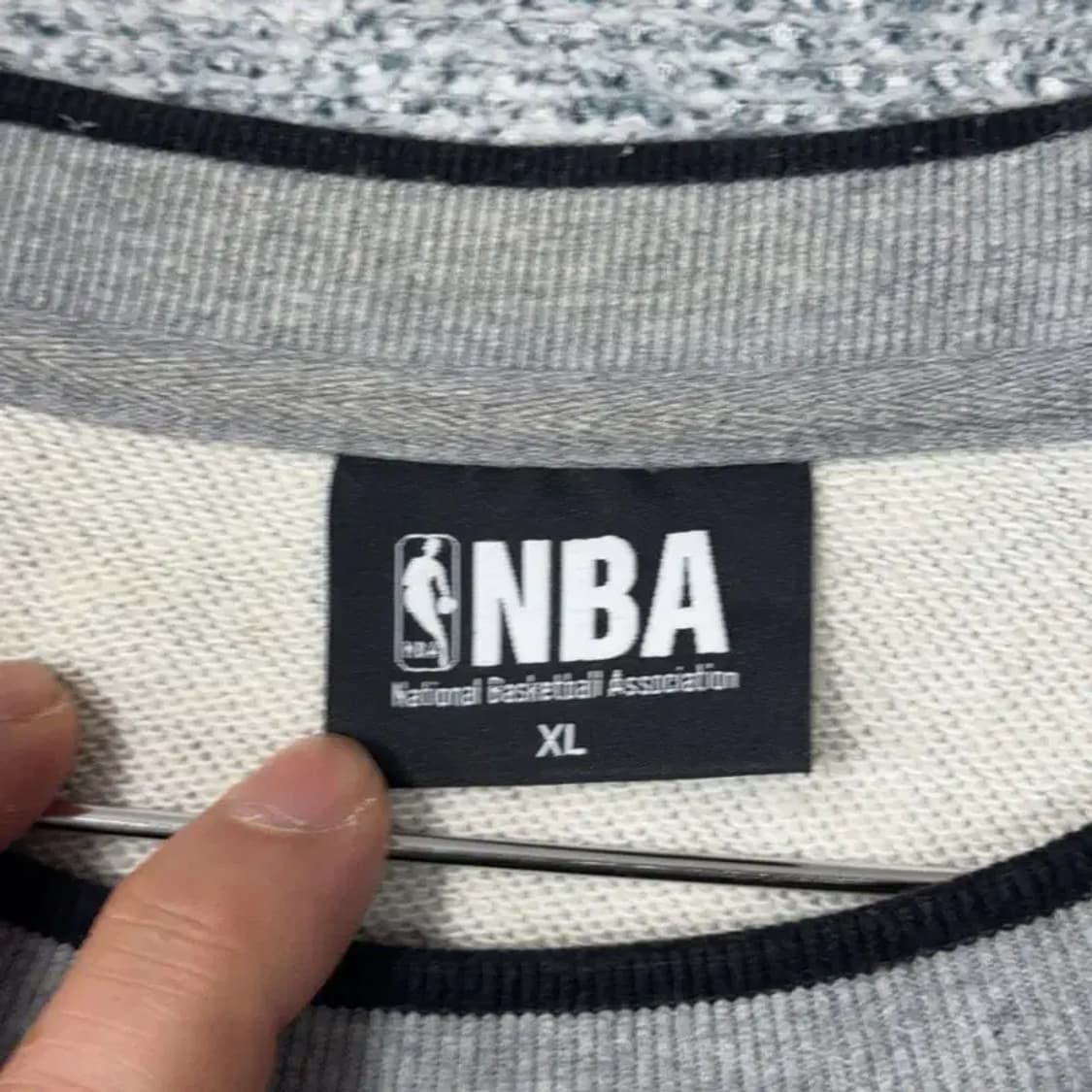 NBA 브룩클린 그레이 맨투맨 XL 상품이미지3