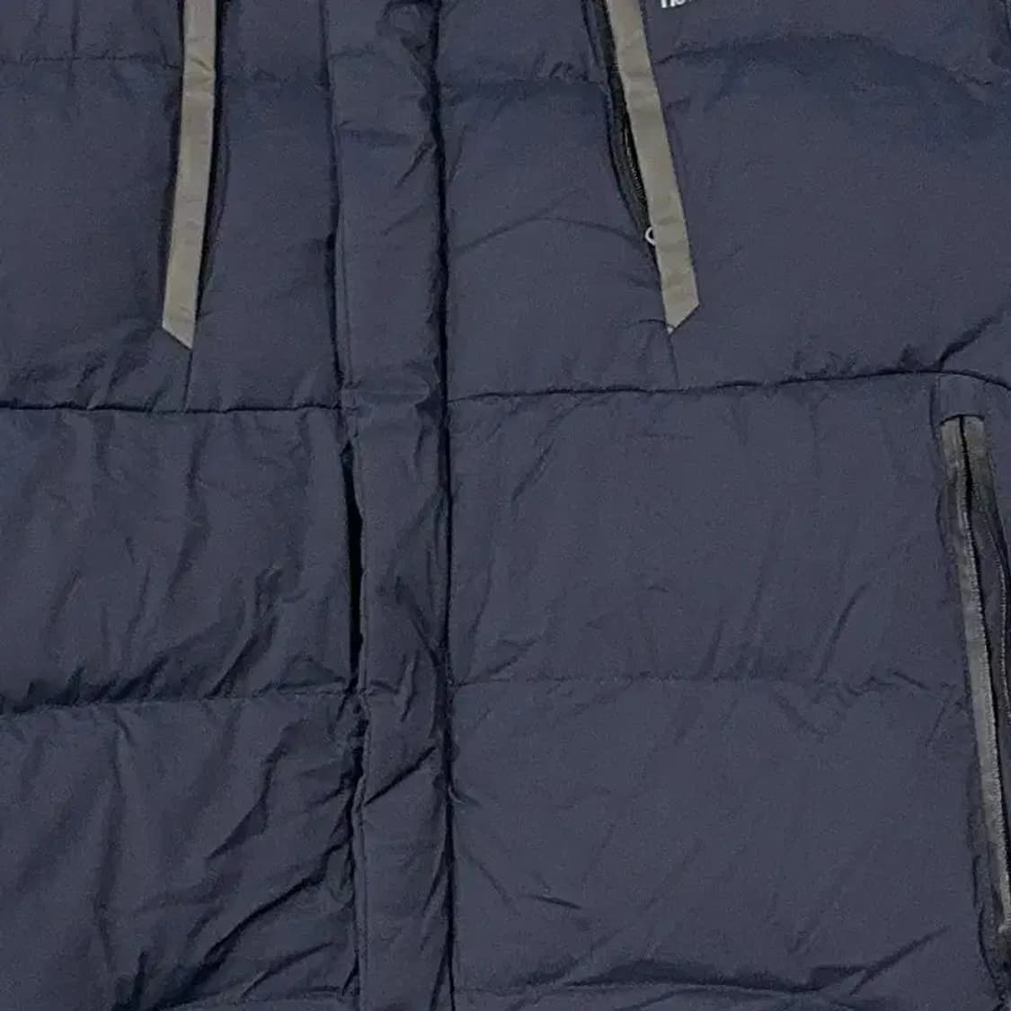 뉴발란스 로고 네이비 패딩 S 상품이미지3