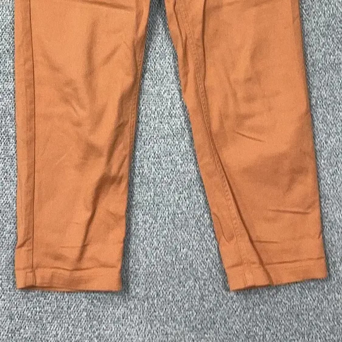 써스데이아일랜드 여성 오렌지 면바지 S 상품이미지4
