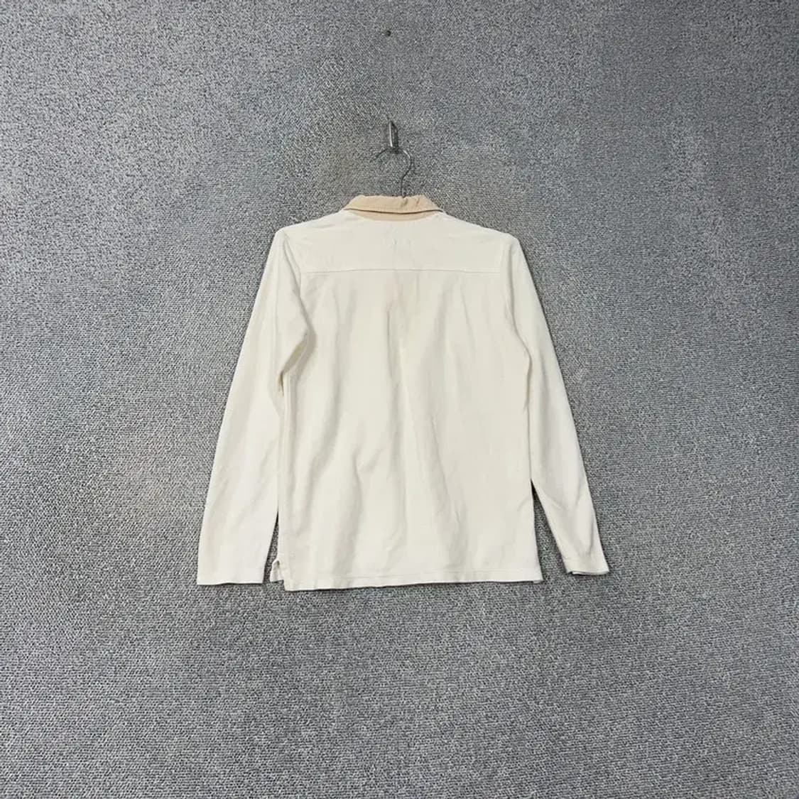 빈폴 캐주얼 화이트 긴팔 카라티 95 상품이미지2