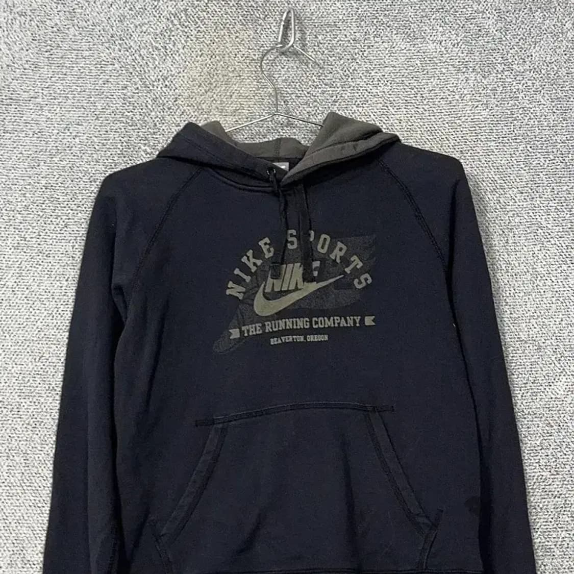 나이키 NSW 프린팅 네이비 후드티 M 상품이미지3