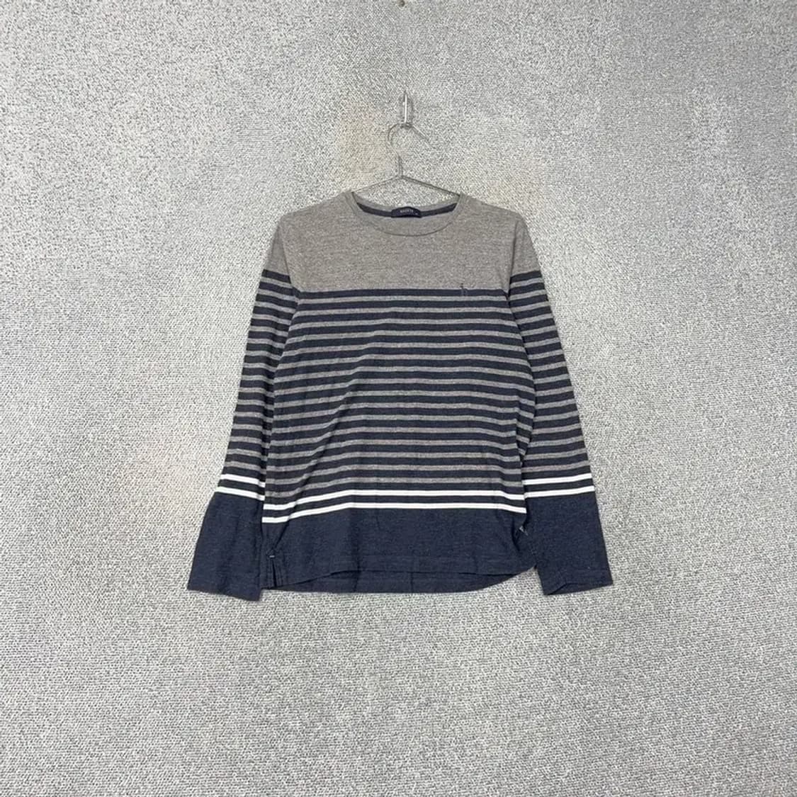 해지스 스트라이프 캐주얼 긴팔티 95 상품이미지1