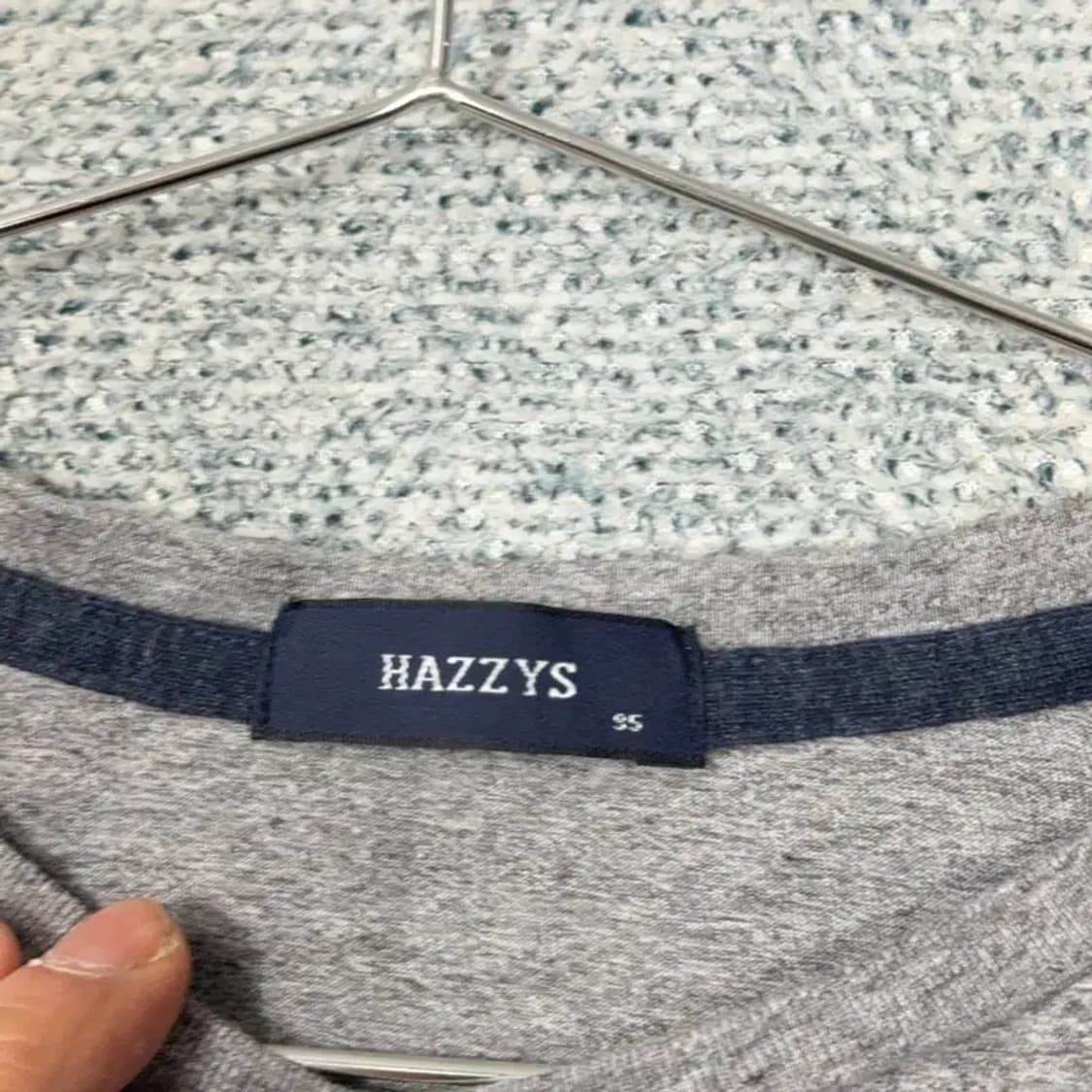 해지스 스트라이프 캐주얼 긴팔티 95 상품이미지3