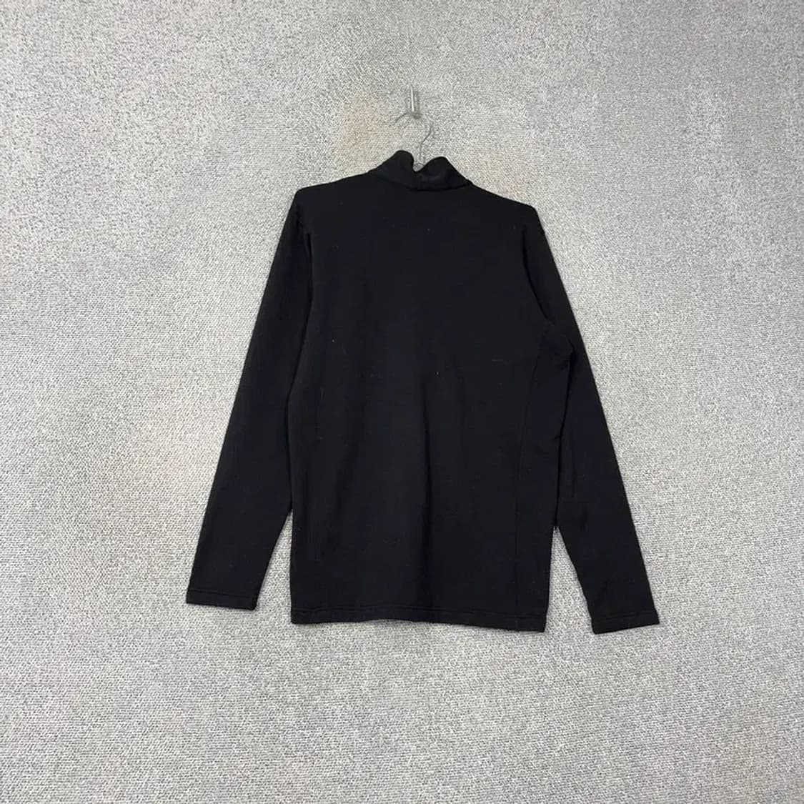 밀레 등산 반집업 블랙 긴팔티 L 상품이미지2