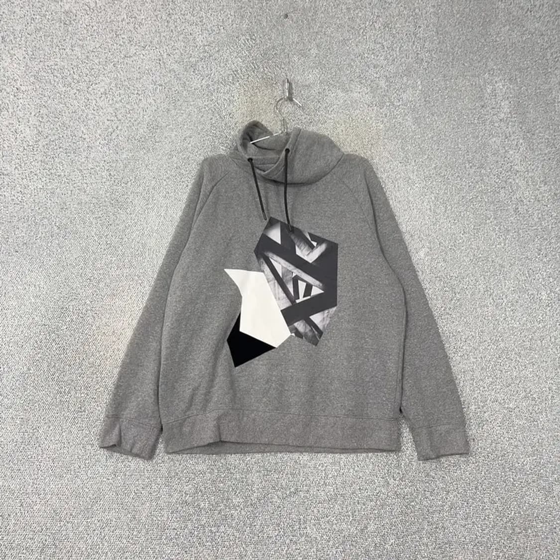 에이치앤엠 프린팅 라이트 그레이 맨투맨 L 상품이미지1