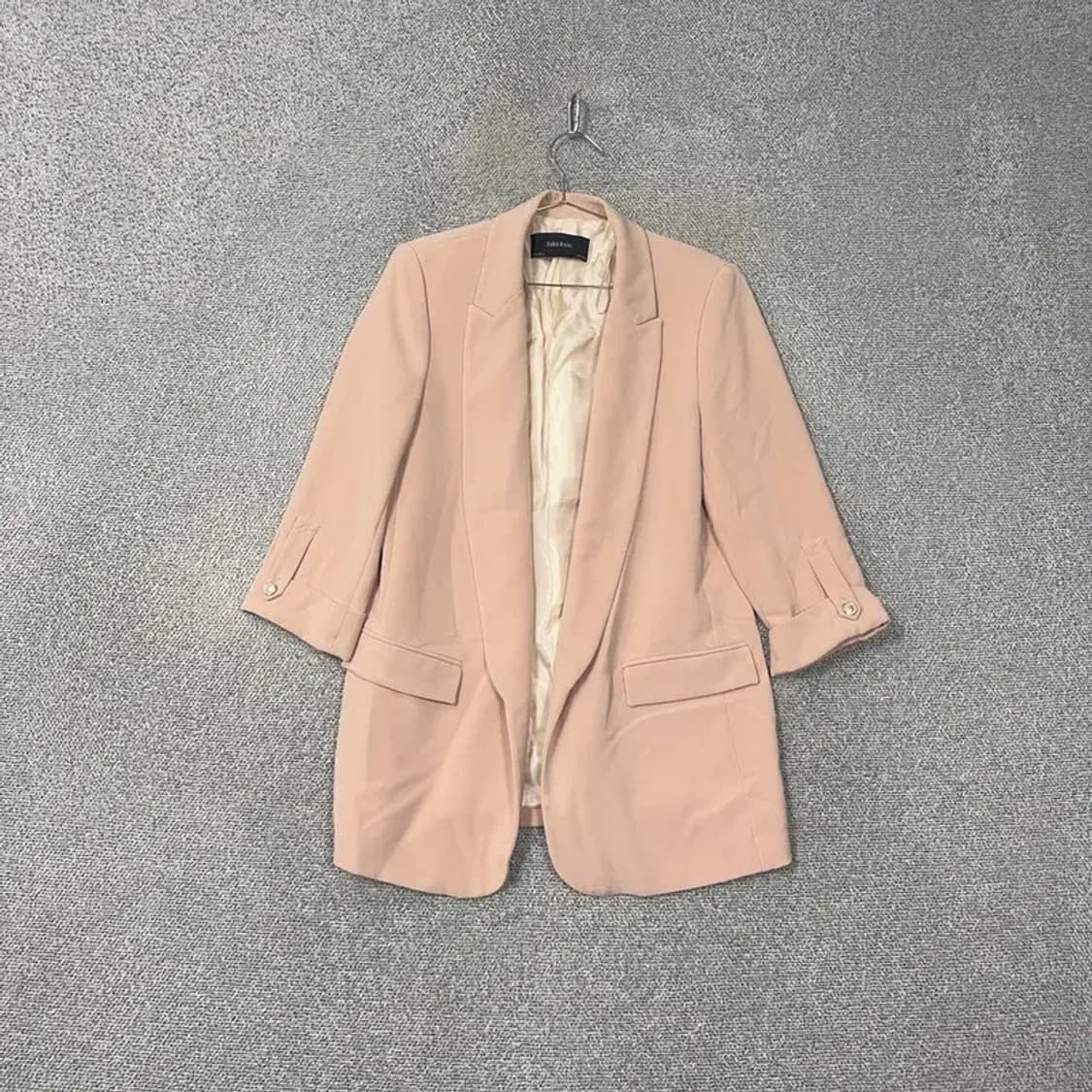 자라 여성 라이트 핑크 블레이저 L 상품이미지1