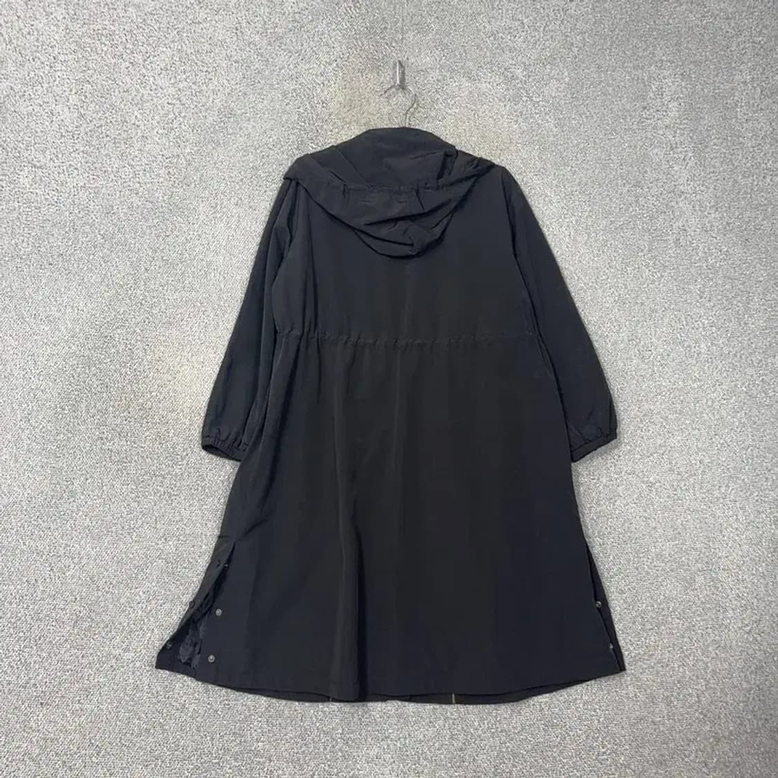 GGPX 오버핏 블랙 후드 코트 M 상품이미지2