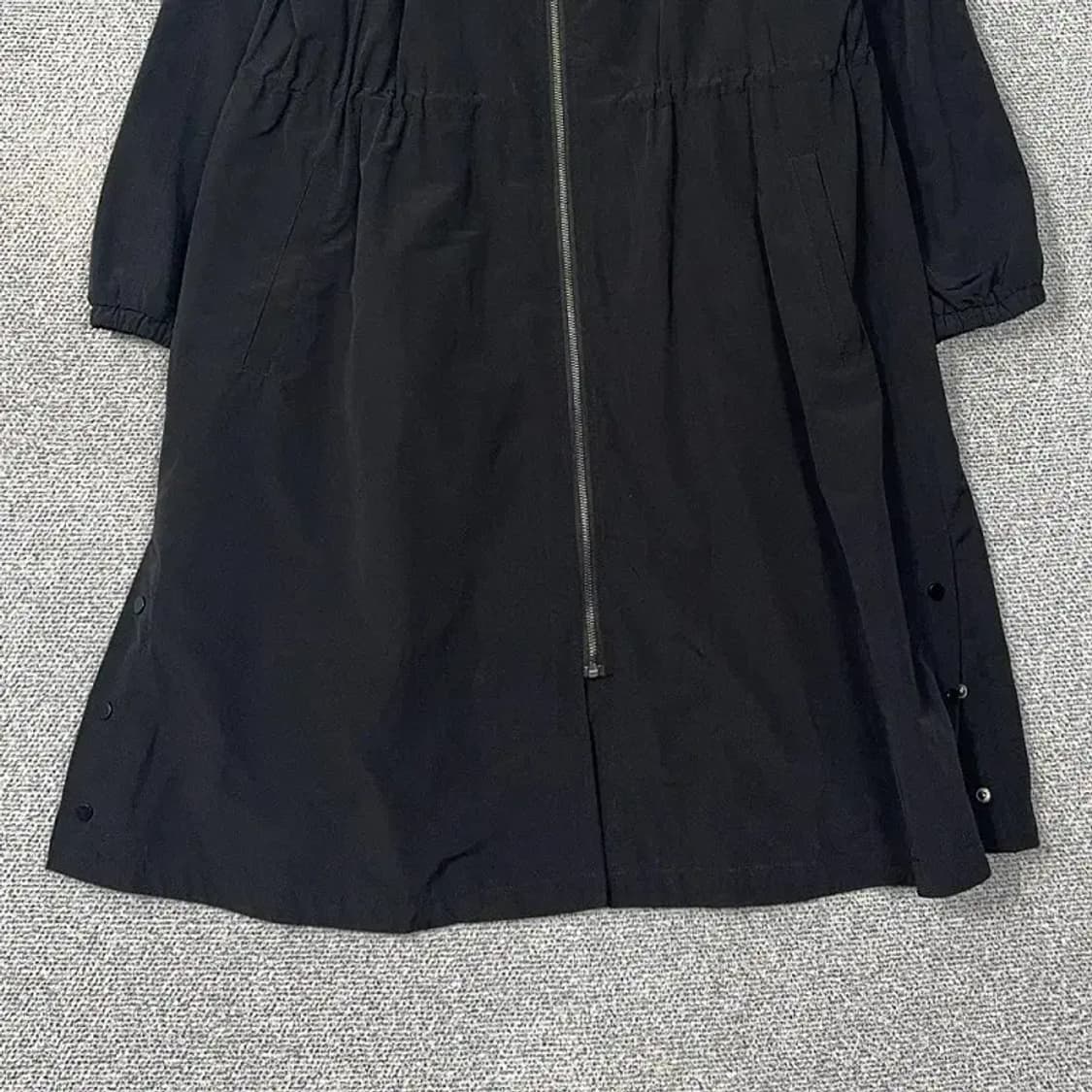 GGPX 오버핏 블랙 후드 코트 M 상품이미지4