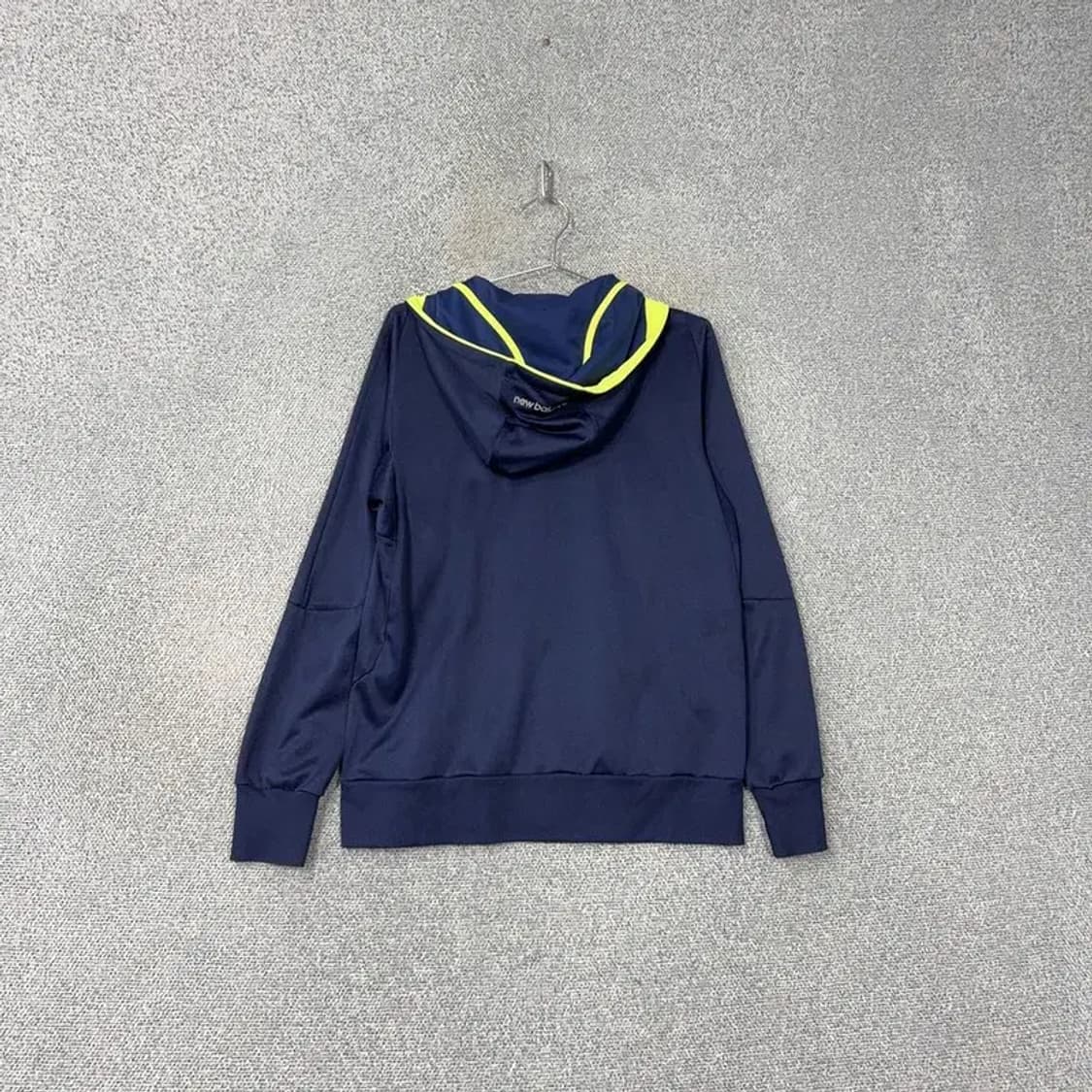 뉴발란스 로고 네이비 기능성 후드집업 L 상품이미지2