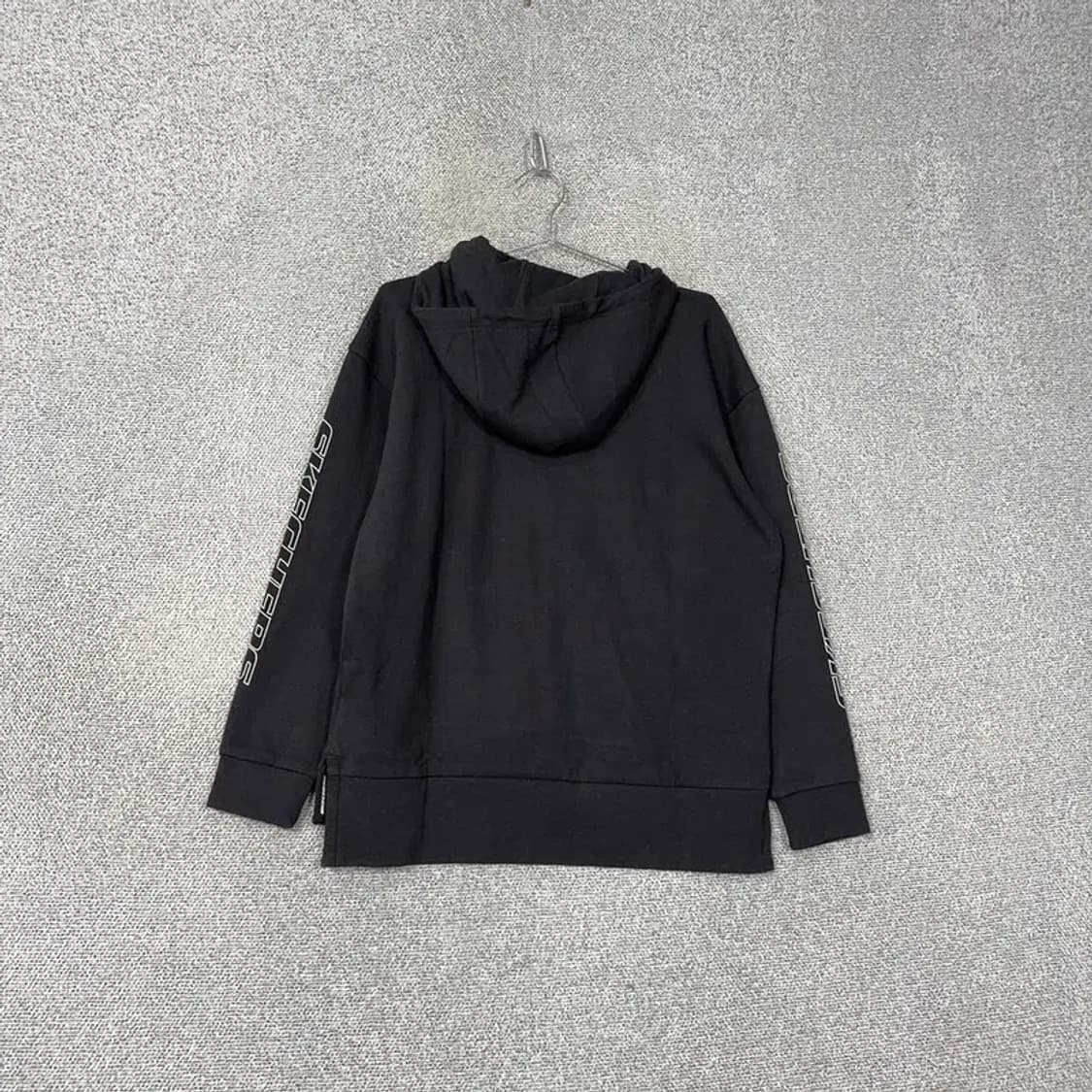 스케쳐스 로고 블랙 후드티 S 상품이미지2