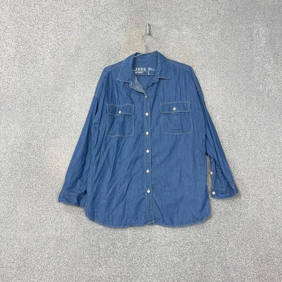 갭 데님 포켓 셔츠 L 상품이미지1