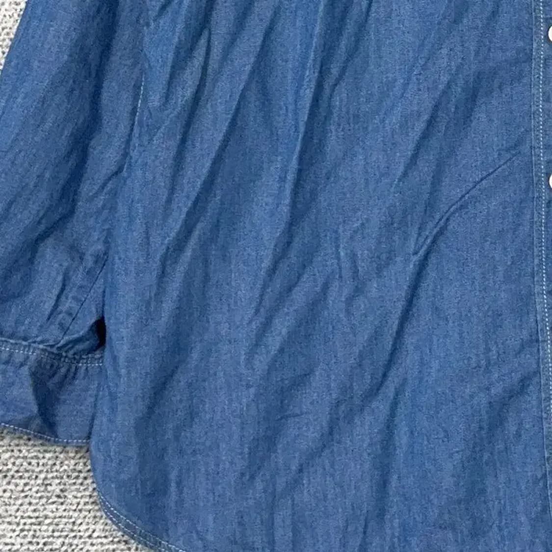 갭 데님 포켓 셔츠 L 상품이미지3