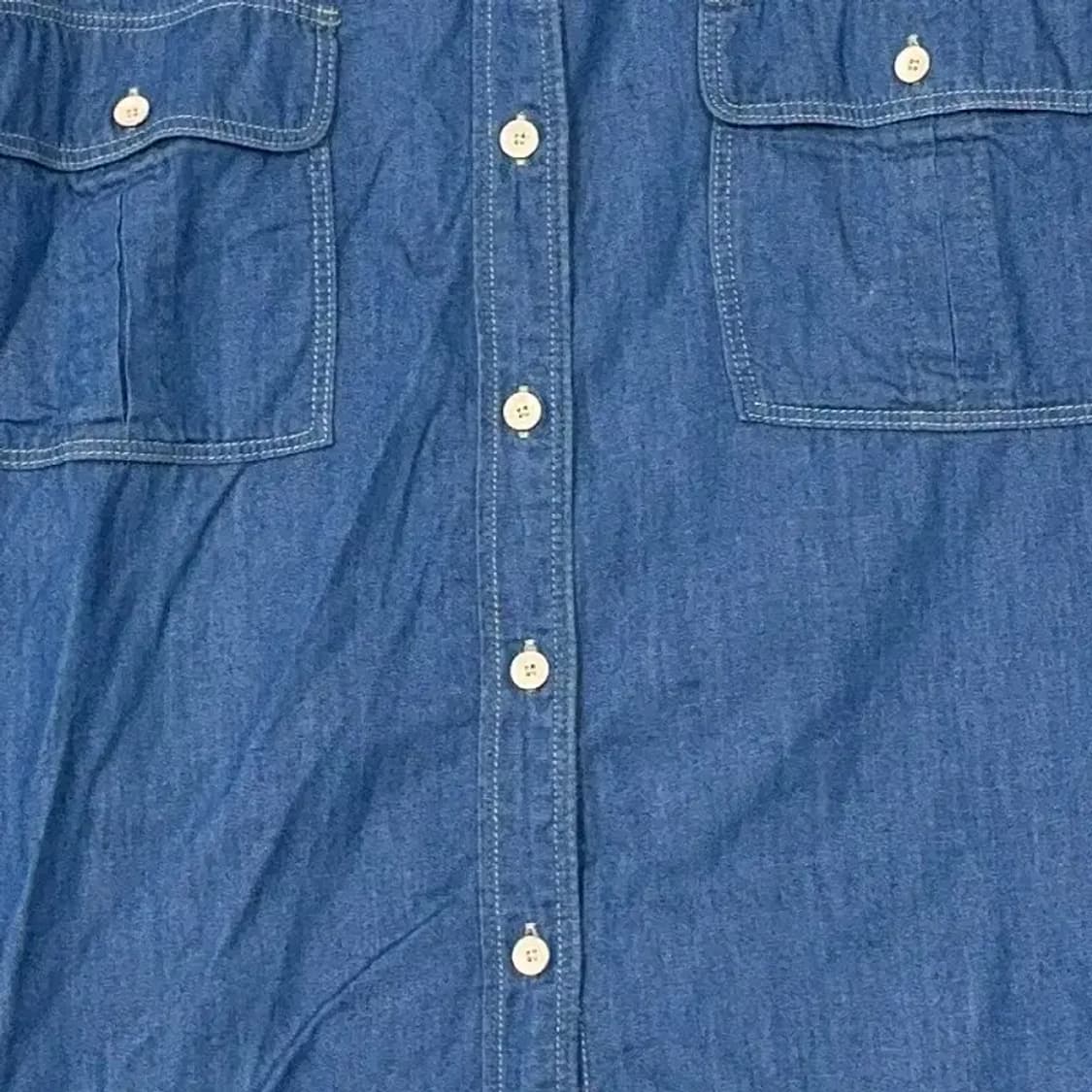 갭 데님 포켓 셔츠 L 상품이미지4