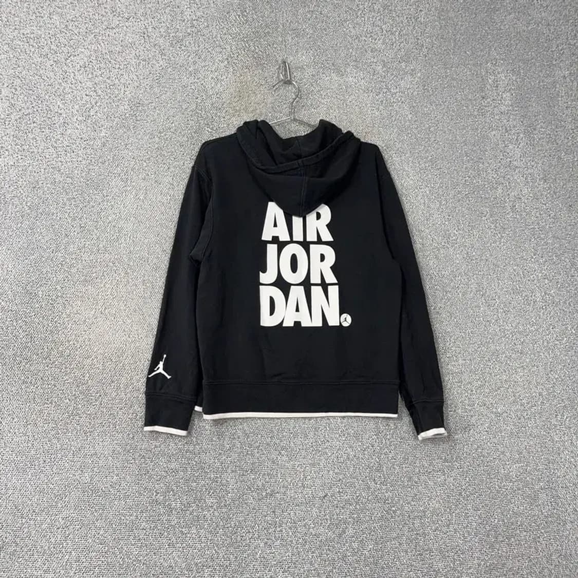 나이키 에어 조던 블랙 후드티 M 상품이미지2