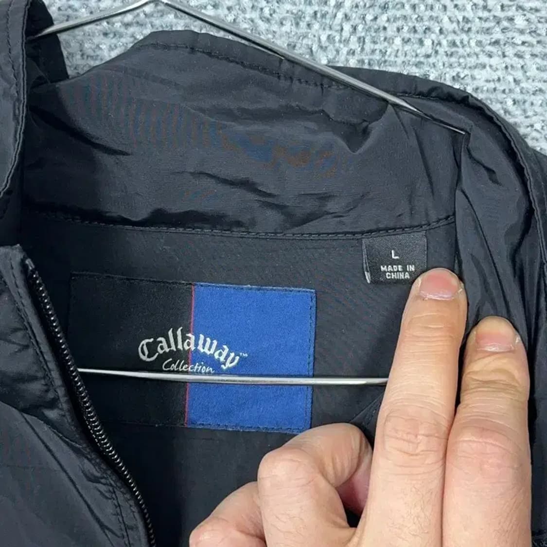 캘러웨이 남성 골프 블랙 자켓 L 상품이미지4