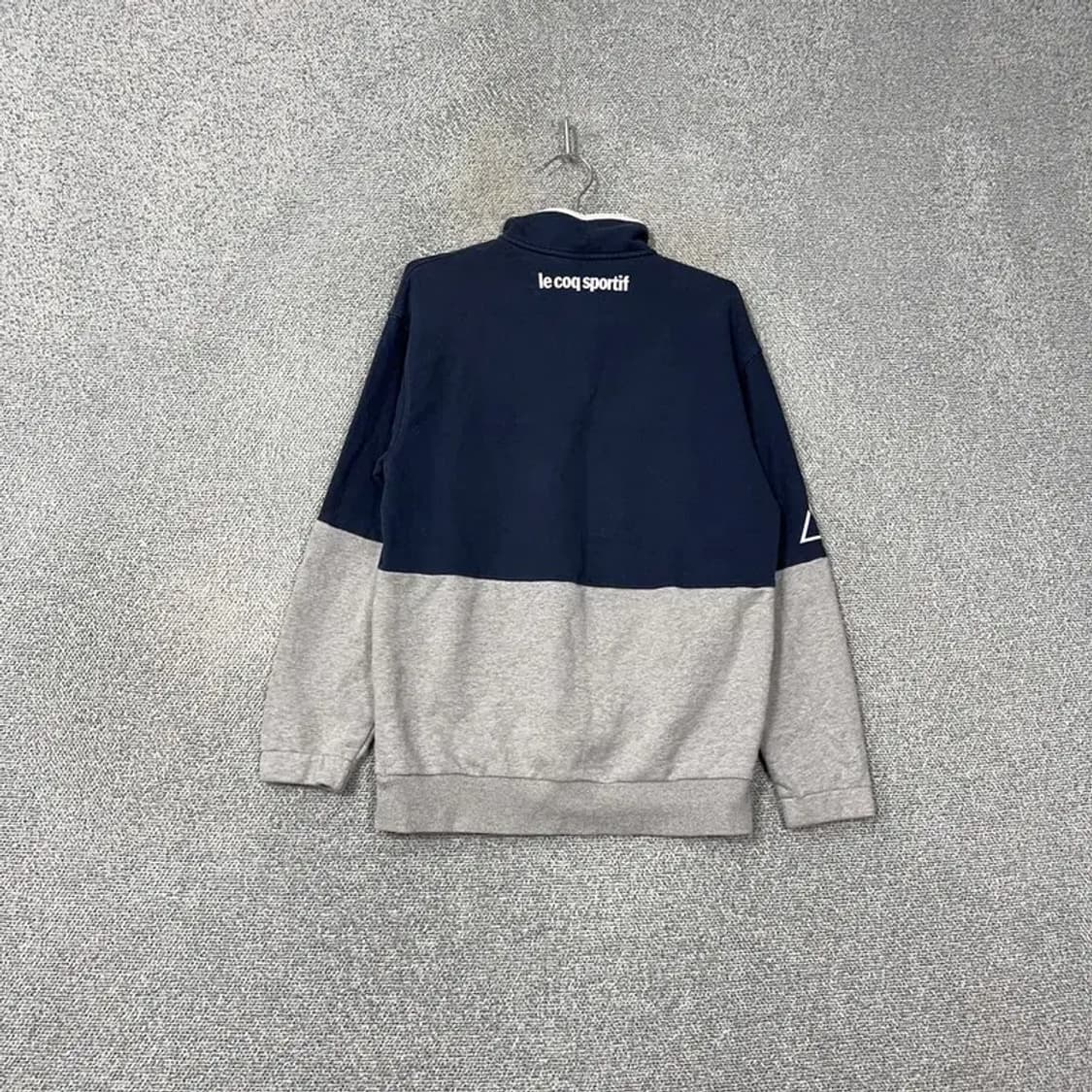 르꼬끄 스포츠 로고 반집업 맨투맨 95 상품이미지2