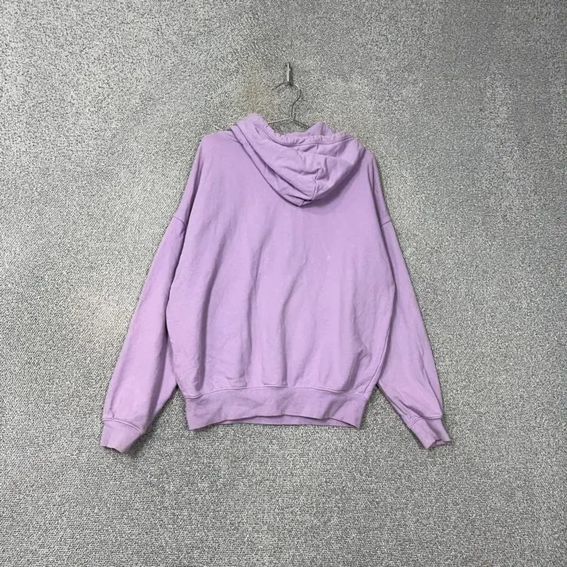 OIOI 5252 로고 퍼플 오버핏 후드티 M 상품이미지2