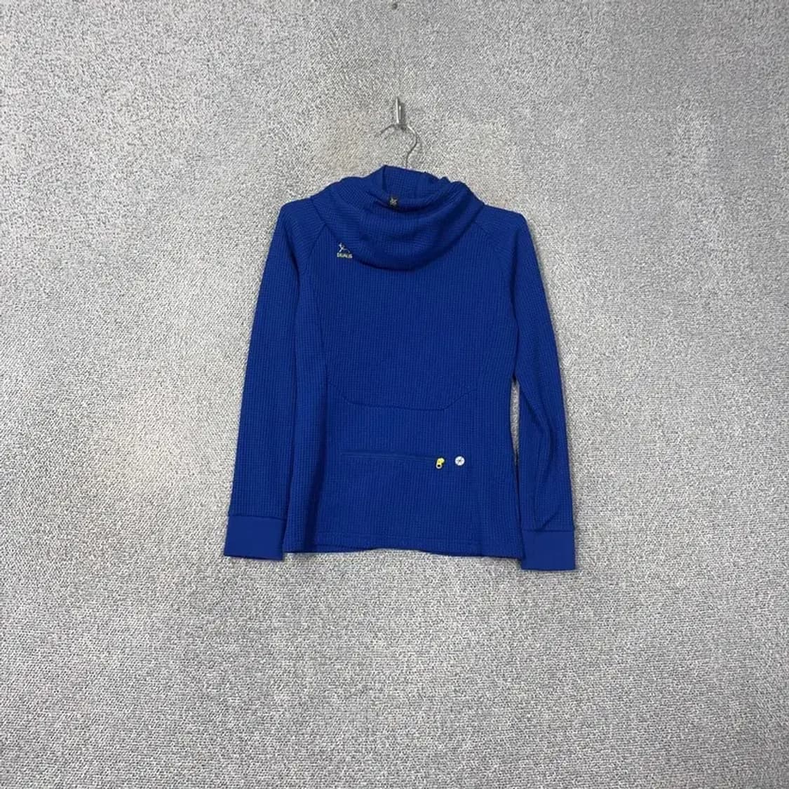 데상트 로고 블루 여성 후드집업 S 상품이미지2