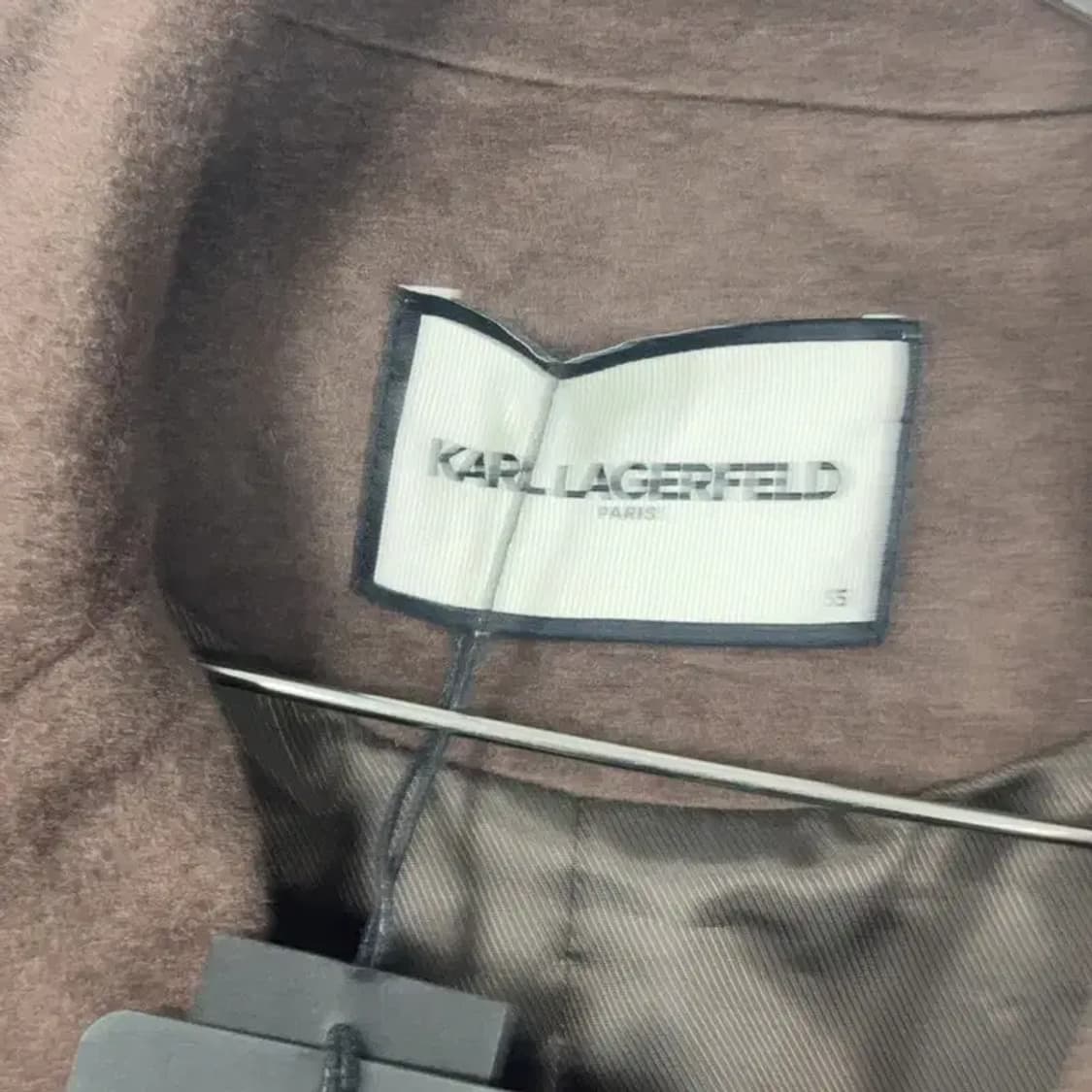 [새상품]칼라거펠트 빈티지 여성 클래식 울 코트 55 상품이미지7