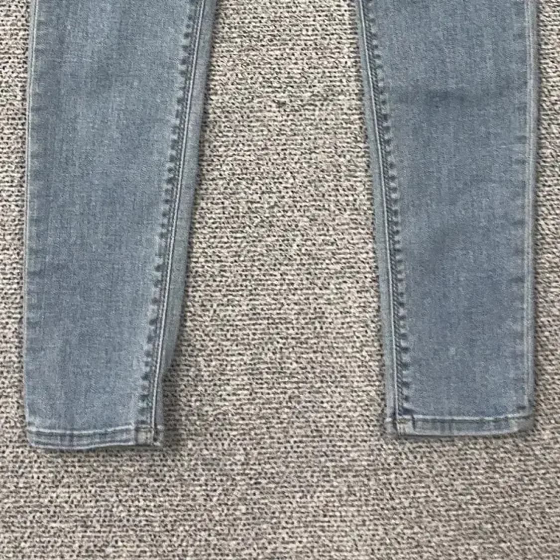 게스 금장로고 연청 스키니진 26 상품이미지5