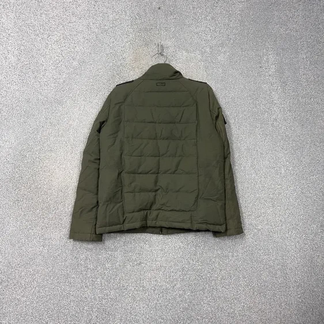 MLB 샌디에이고 카키 퀄팅 누빔 경량 패딩 자켓 100 상품이미지2