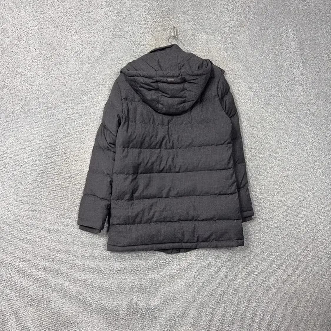 타미힐피거 그레이 캐주얼 포켓 롱패딩 점퍼 자켓 100-105 상품이미지2
