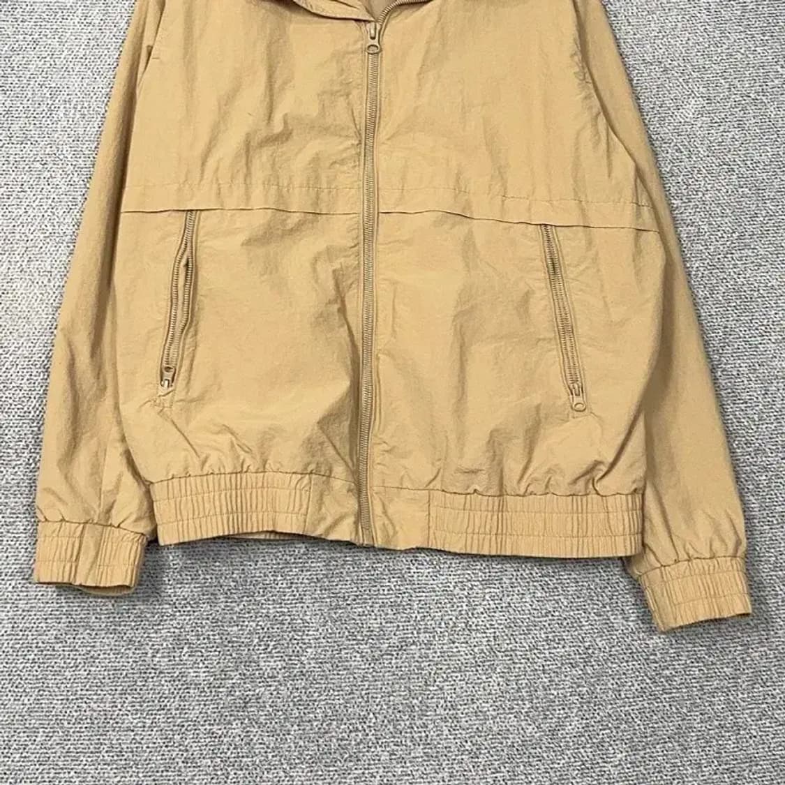 자라 베이지 클래식 워크 집업 자켓 XL 상품이미지4