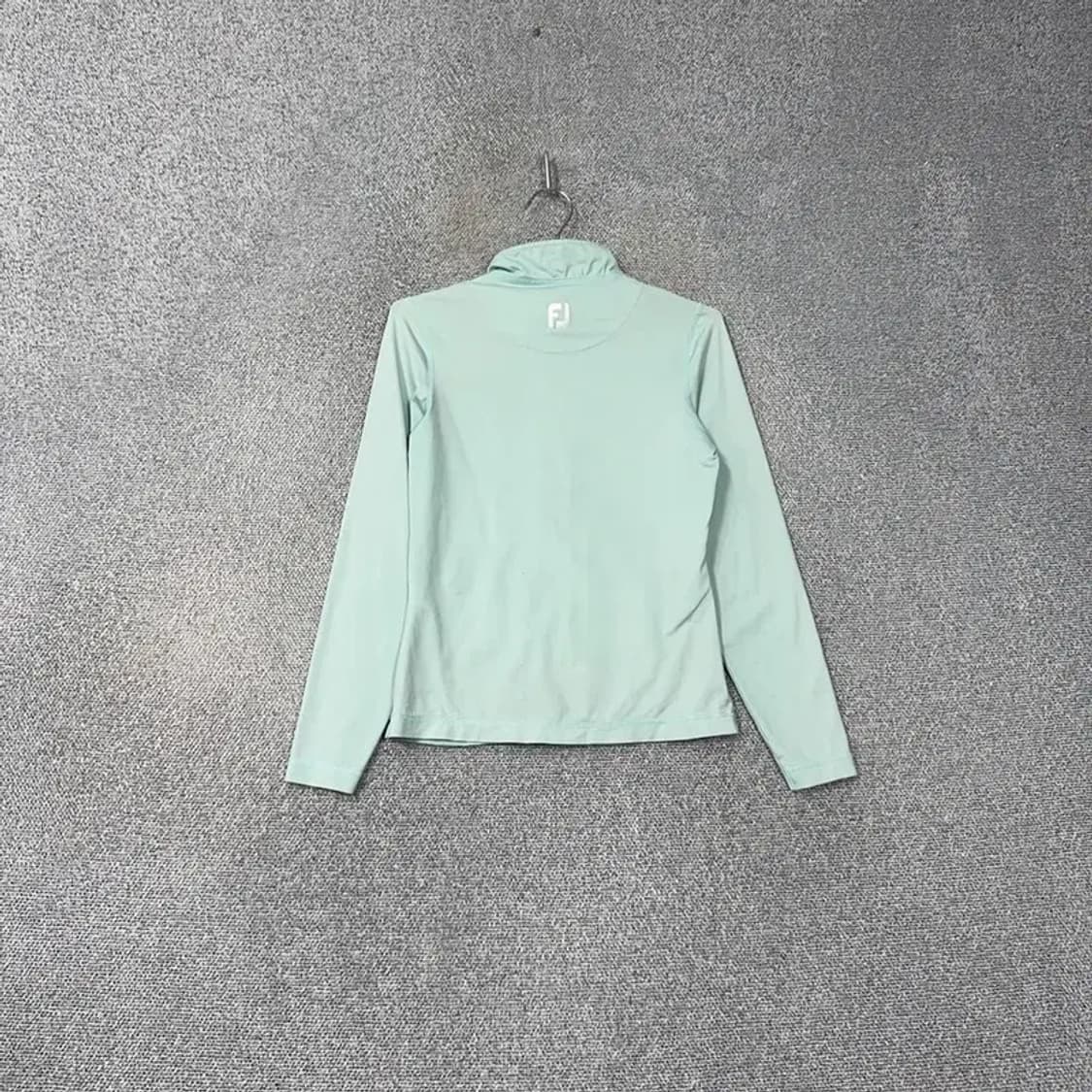 풋조이 여성 민트 로고 골프 기능성 집업 S 상품이미지2
