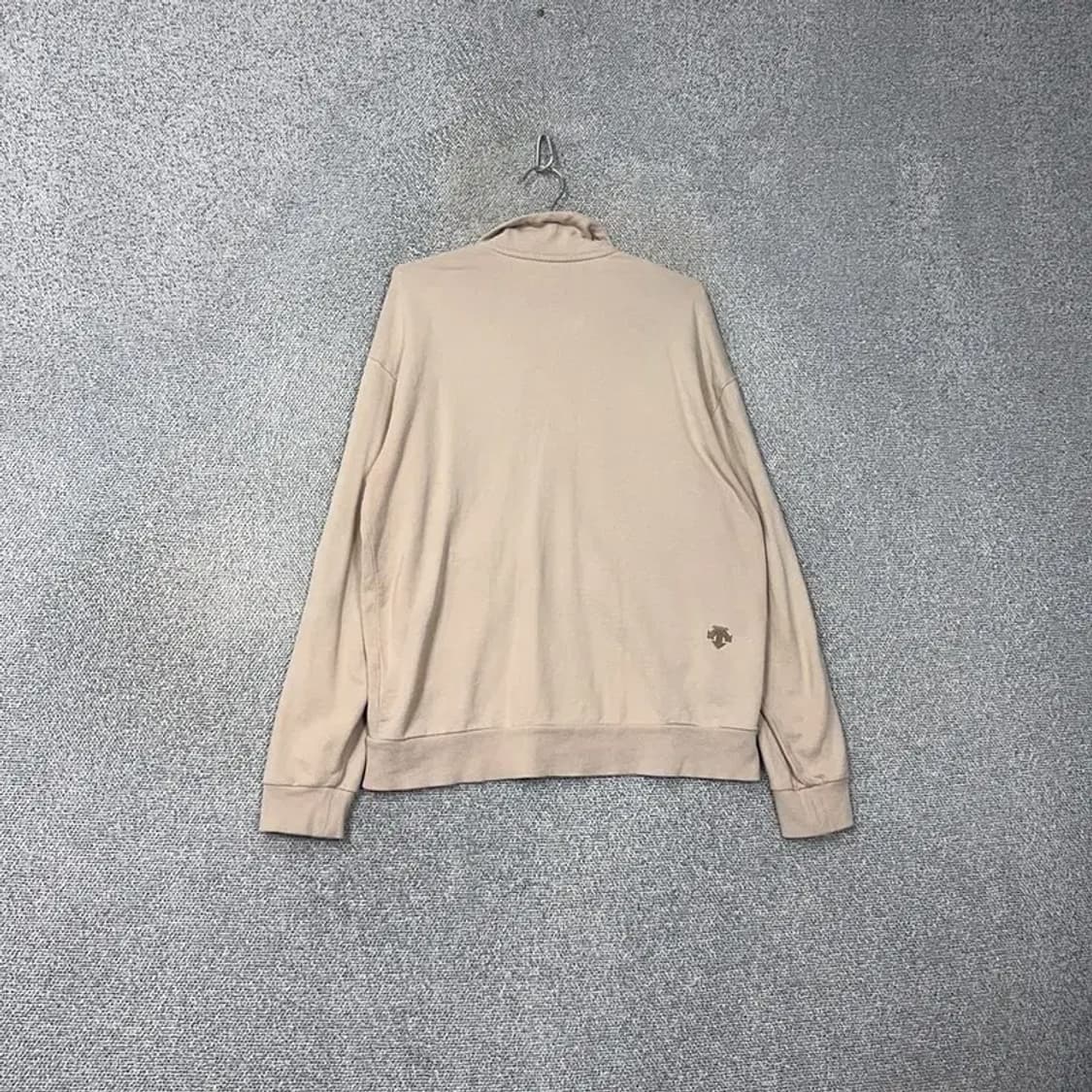 데상트 베이지 캐주얼 코튼 집업 자켓 L 상품이미지2