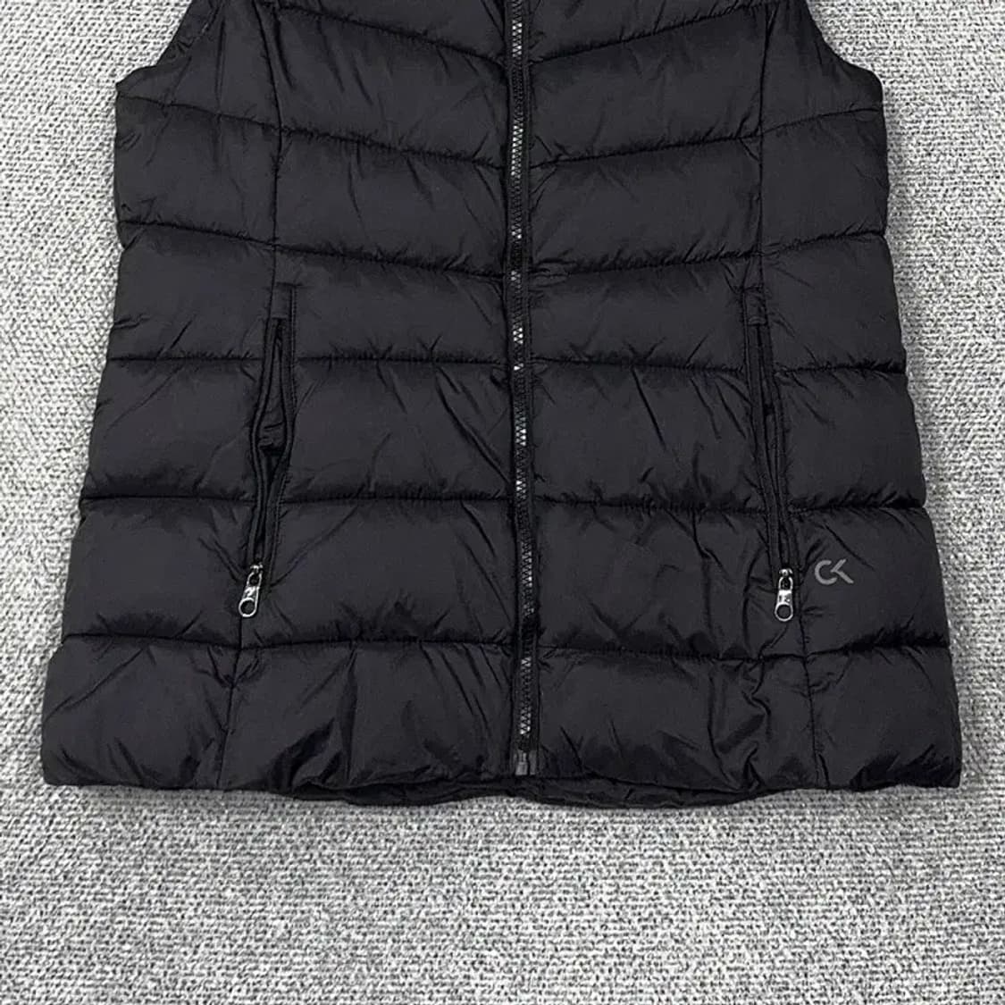 캘빈클라인 블랙 캐주얼 패딩 조끼 S/P 상품이미지4